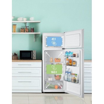 Comfeè RCT284WH2A - Koel- vriescombinatie - 143 cm hoog