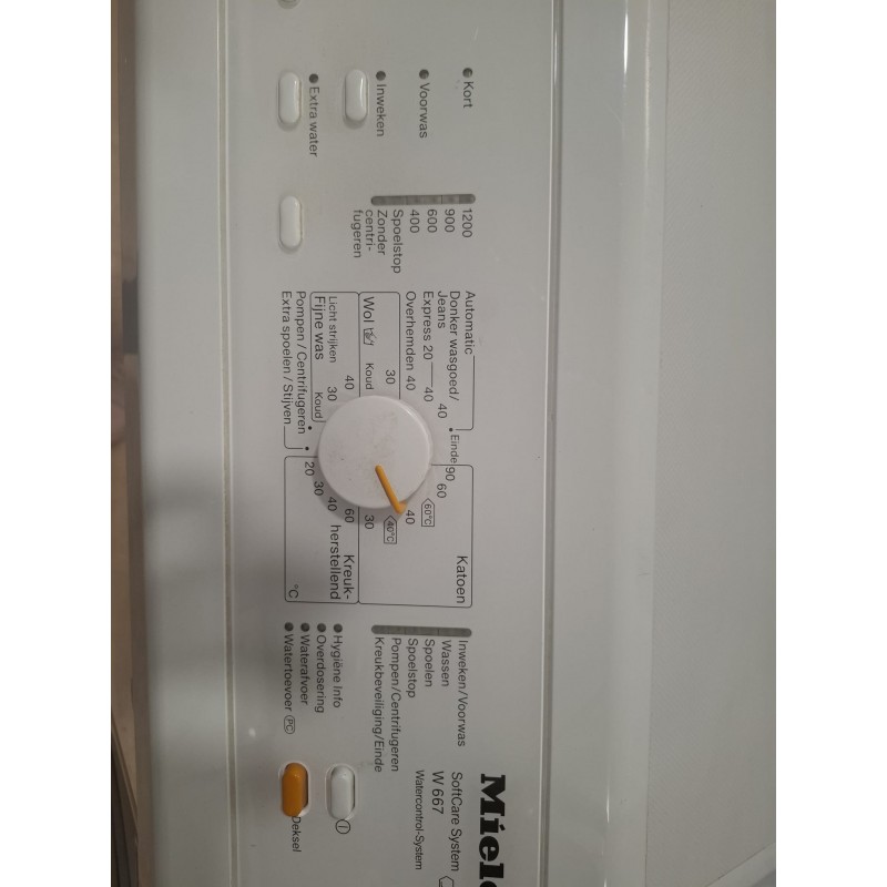 Refurbished - Miele W 667 - Wasmachine - Bovenlader