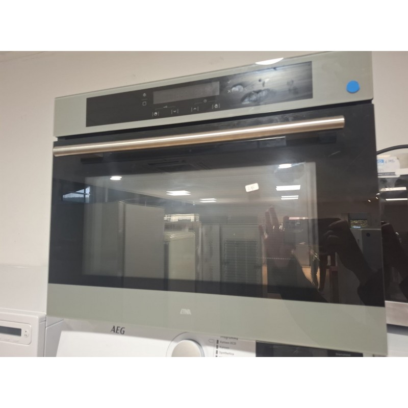Refurbished - ETNA CM751ZT - combi oven - Zwart glas