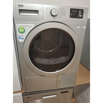Refurbished - Beko DE8433RXOS - wasdroger - Zilver - Vrijstaand - 8kg‎
