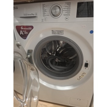 Refurbished - LG Fh4j5tn8 - Wasmachine - 8 kg - 1400 tpm - Direct Drive - Energieklasse D