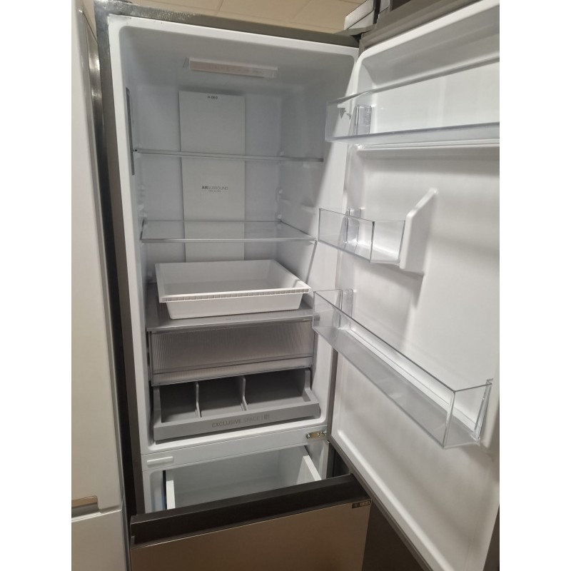 Refurbished - Haier HTR3518ENMX - Koel-vriescombinatie - 303L - Direct Access Lades - Flexible Deur Vakken - Total No Frost - 99% Air Surround - Energieklasse E