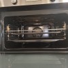 Refurbished - Inventum IMC6150RK - Inbouw combi-oven - Hetelucht - Magnetron - Grill - 50 liter - 45 cm hoog - Tot 250 graden - Zwart/RVS