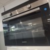 Refurbished - Inventum IMC6150RK - Inbouw combi-oven - Hetelucht - Magnetron - Grill - 50 liter - 45 cm hoog - Tot 250 graden - Zwart/RVS