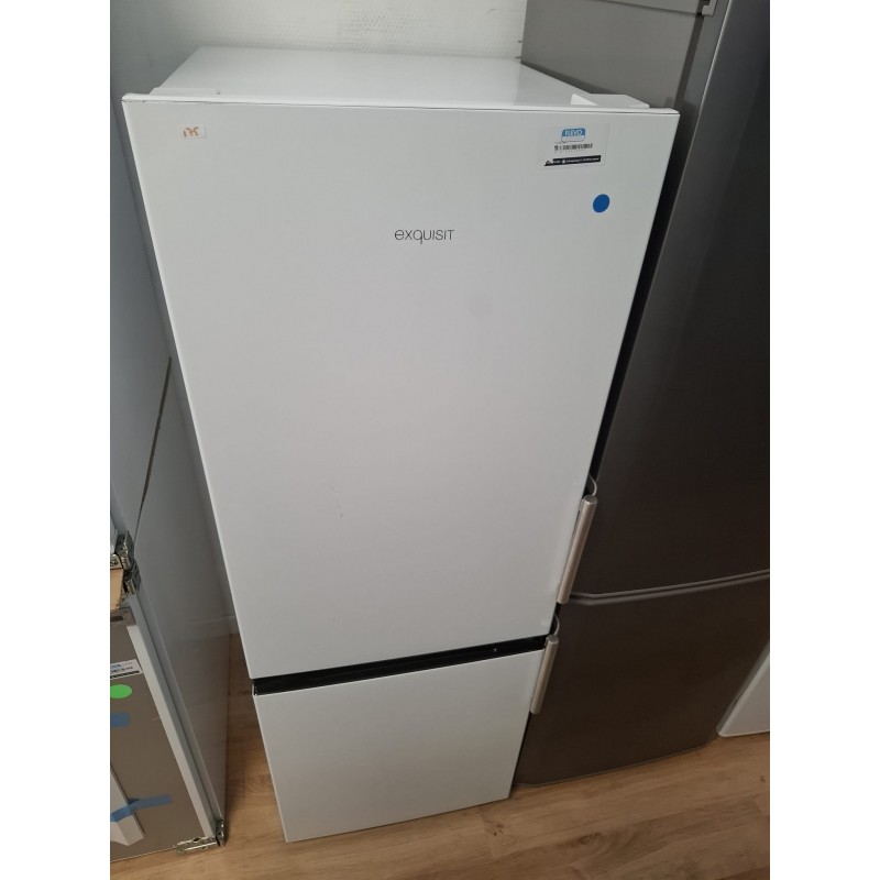 Refurbished - Exquisit KGC231-60-010CW - Koel-vriescombinatie - Energielabel C -  175 Liter - 39dB - Wit