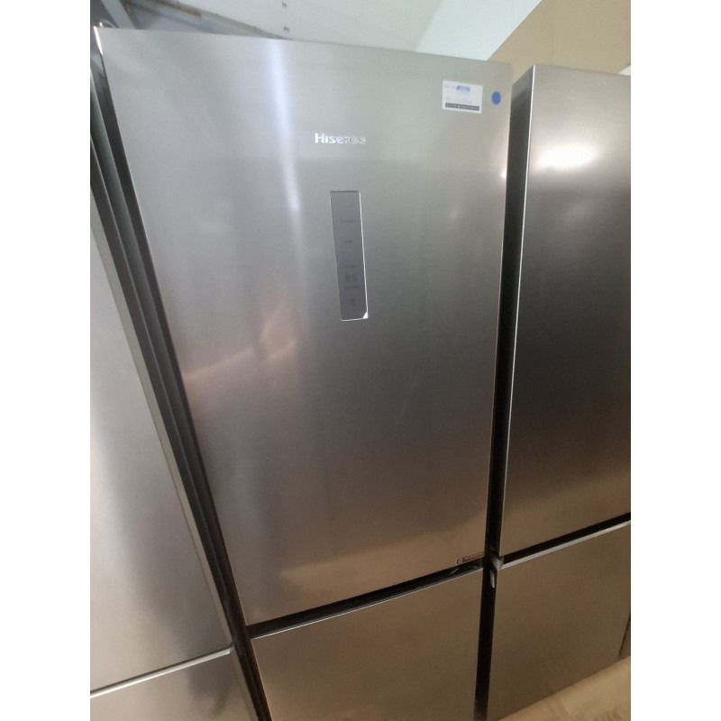 Refurbished - HISENSE RB390N4CCD Koel-vriescombinatie - Niet inbouwbaar - Breedte 59,5 cm - Hoogte 208,00 cm - 304 l