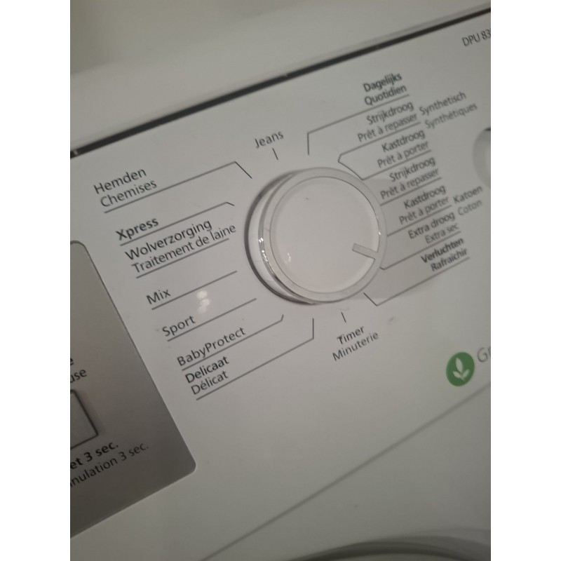 Refurbished - Beko DPU8306X wasdroger Vrijstaand Voorbelading 8 kg A+++ Wit