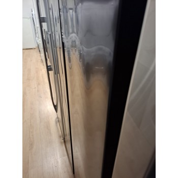 Refurbished - Inventum SKV0178B - Amerikaanse koelkast - 2 deuren - No Frost - Superkoelen - Supervriezen - 555 liter - Zwart