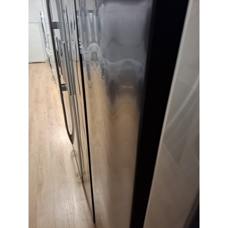 Refurbished - Inventum SKV0178B - Amerikaanse koelkast - 2 deuren - No Frost - Superkoelen - Supervriezen - 555 liter - Zwart