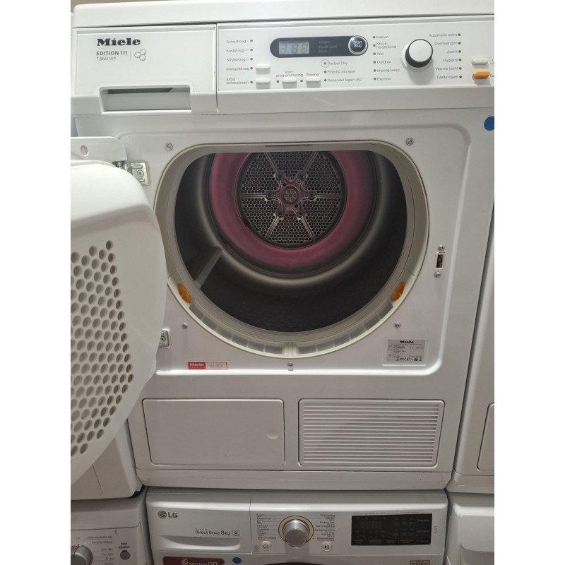 Refurbished - Miele T8861WP - Warmtepompdroger - 8 kg - 66 dB - Energieklasse A+
