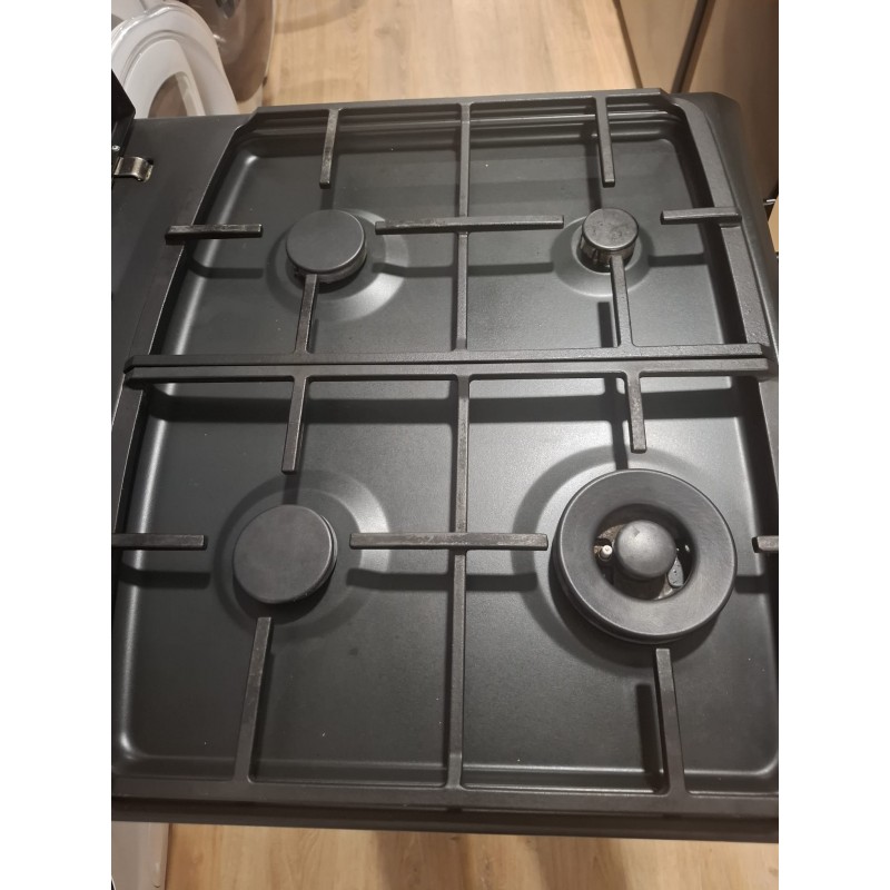 Refurbished - Inventum VFG6034WGZWA Vrijst gasfor 60cm 65L ZW 