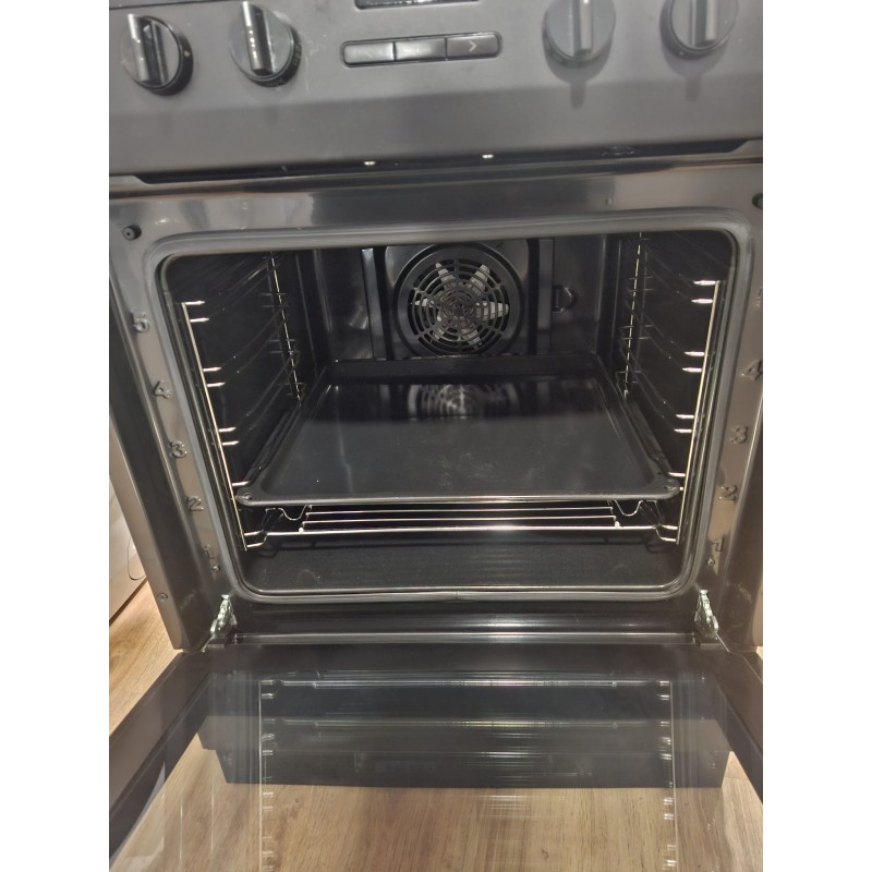 Refurbished - Inventum VFG6034WGZWA Vrijst gasfor 60cm 65L ZW 