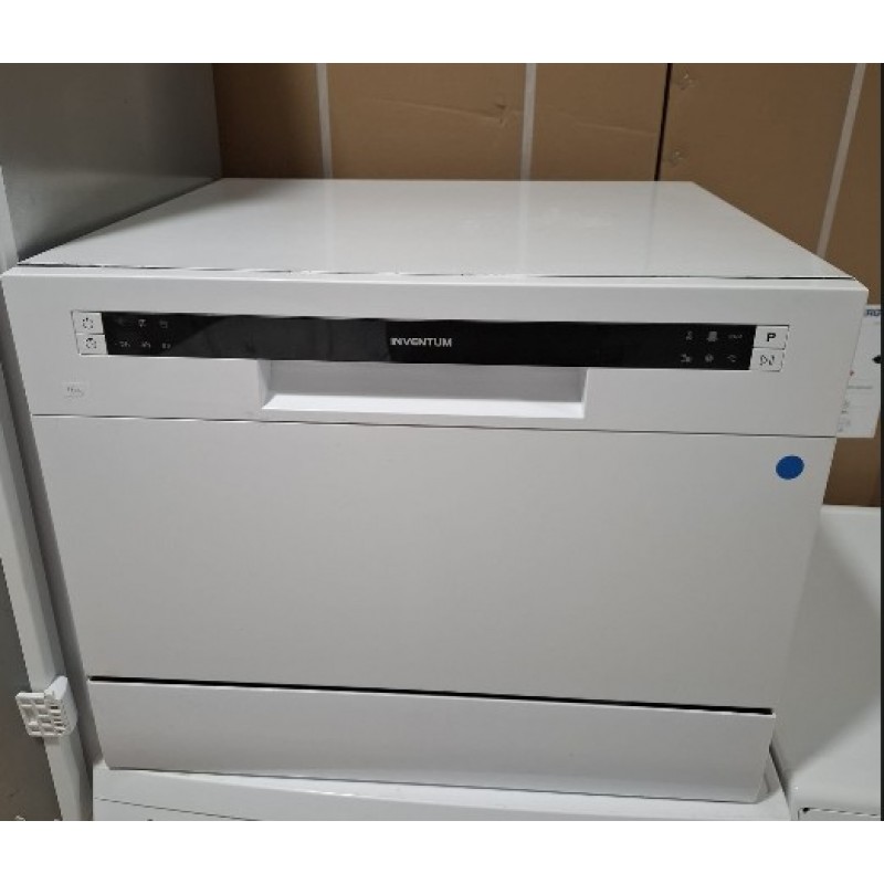 Refurbished - Inventum VVW5520 - Mini vaatwasser - Vrijstaand - 6 couverts - 6 programma’s - Bestekmandje- Wit