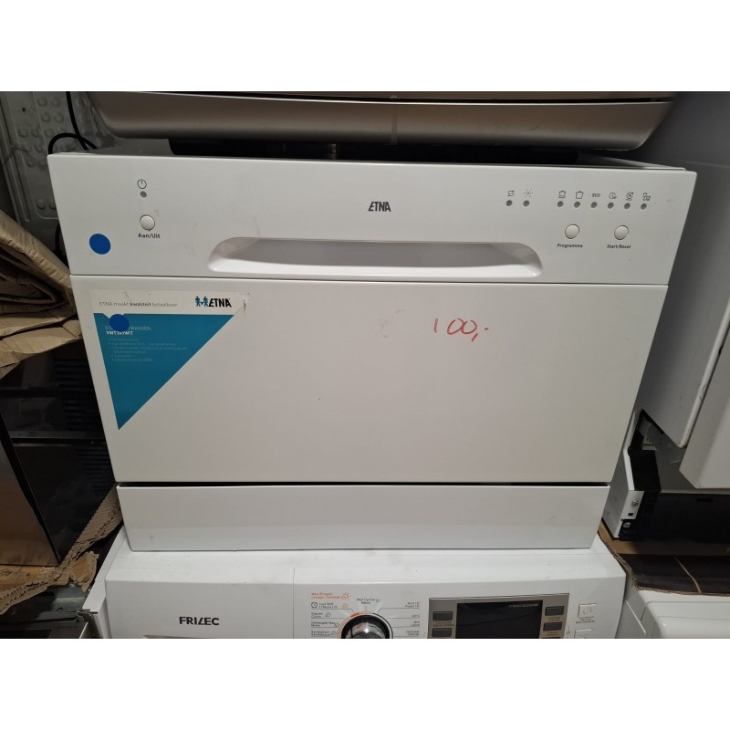 Refurbished - ETNA VWT349WIT - Vrijstaande Tafelmodel Vaatwasser - 55 cm