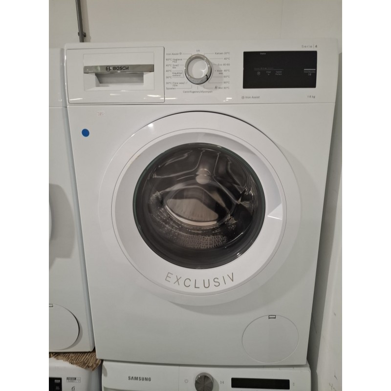 Refurbished - Bosch WAN28097NL EXCLUSIV - 1400 toeren - 8KG - Iron Assist