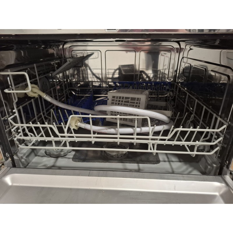 refurbished - Inventum VVW5520 - Mini vaatwasser - Vrijstaand - 6 couverts - 6 programma’s - Bestekmandje- Wit