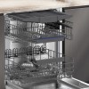 Siemens SN15ZC01CS - onderbouw - 14 couverts vaatwasser - besteklade - Zeolith