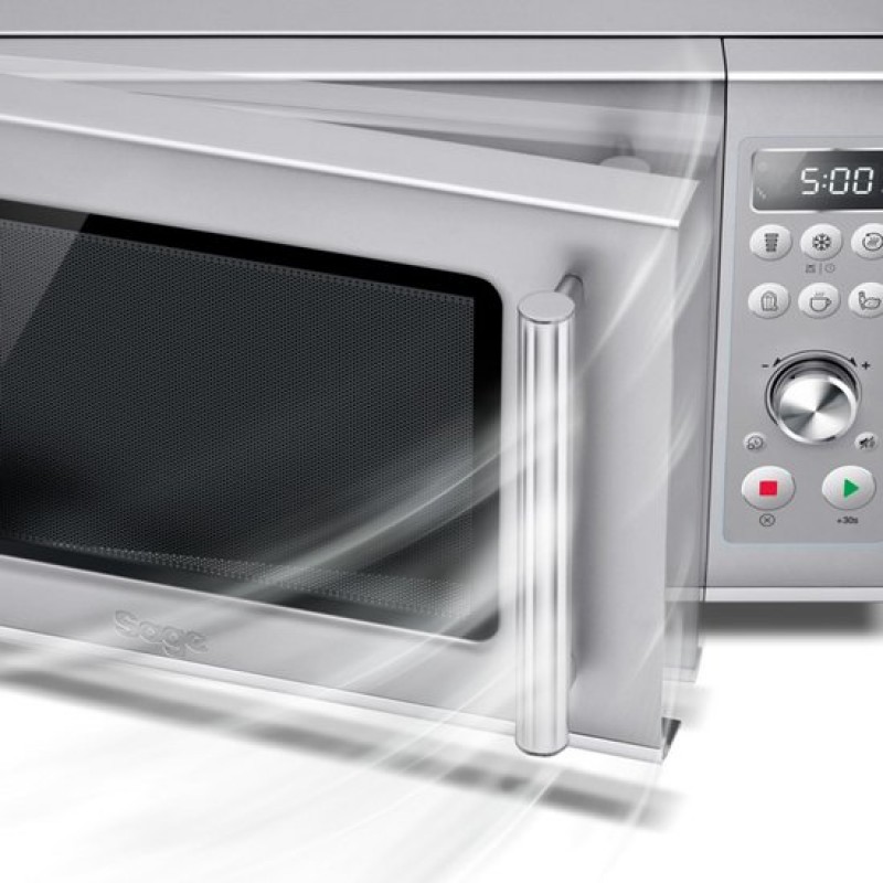 Sage The Compact Wave Silver Vrijstaande magnetron