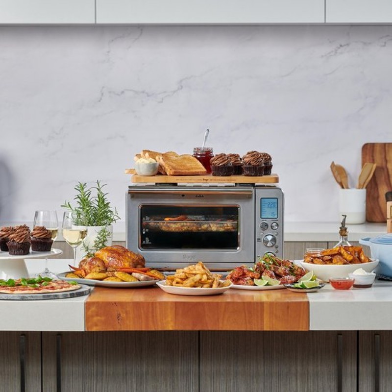 Sage SOV860 the Smart Oven Air Fryer RVS - Vrijstaande oven - Airfryer - Hetelucht