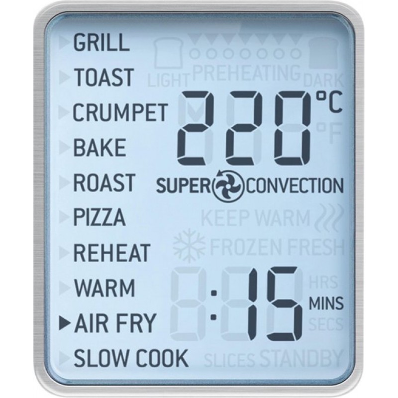 Sage SOV860 the Smart Oven Air Fryer RVS - Vrijstaande oven - Airfryer - Hetelucht