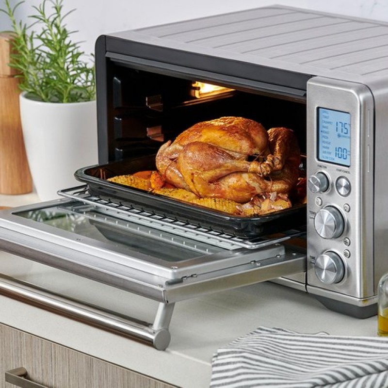 Sage SOV860 the Smart Oven Air Fryer RVS - Vrijstaande oven - Airfryer - Hetelucht