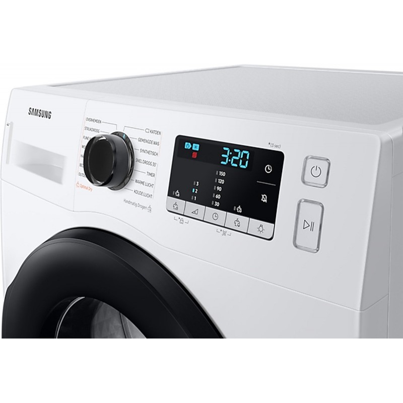 Samsung DV80TA220AE wasdroger Vrijstaand Voorbelading 8 kg Wit