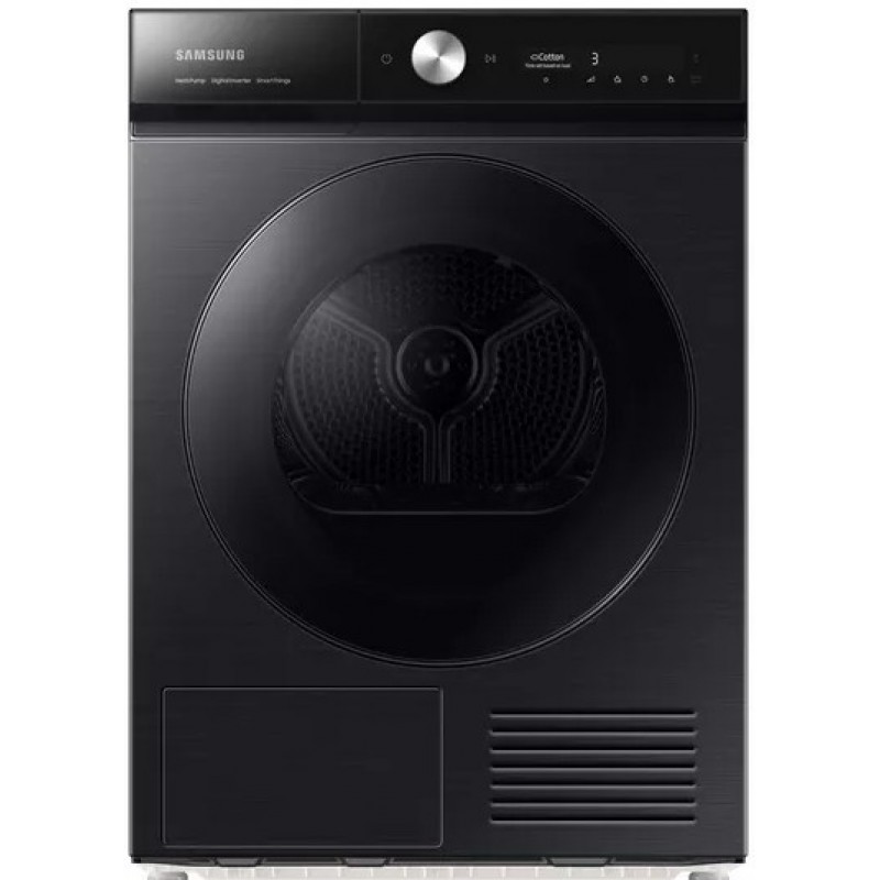Samsung Bespoke Serie 8 Super Speed Dry DV90BB9545GBS1 - WiFi-enabled 9 kg Warmtepompdroger – Zwart