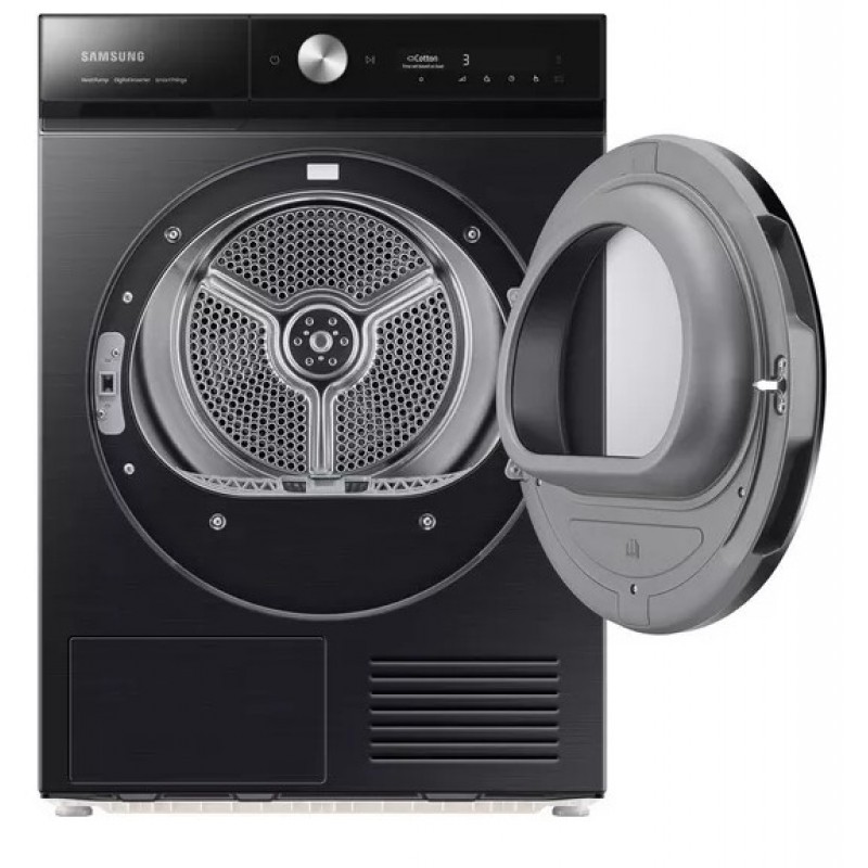 Samsung Bespoke Serie 8 Super Speed Dry DV90BB9545GBS1 - WiFi-enabled 9 kg Warmtepompdroger – Zwart
