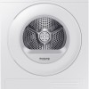 Samsung DV90DG52A0TE, Vrijstaand, Voorbelading, Warmtepomp, Wit, Knoppen, Draaiknop, Glazen deur