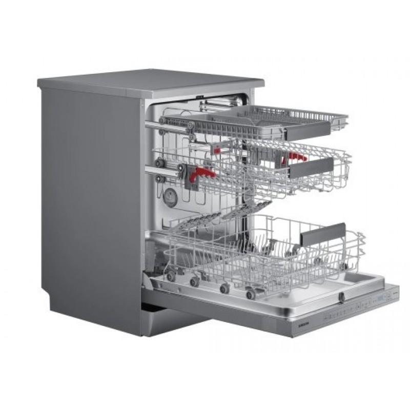 Samsung Dw60a8060fs Vrijstaande Vaatwasser 60cm 14 couverts Flex Load-systeem, Auto Door Open Dry, Hygiene Rinse