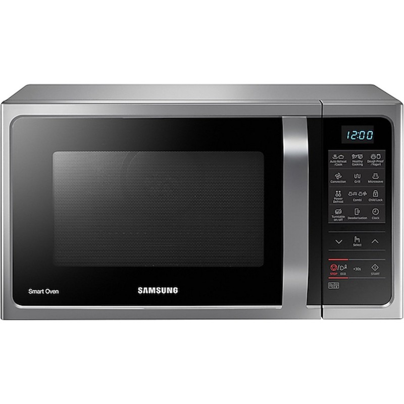 Samsung MC28H5013AS Zwart, Roestvrijstaal Combinatiemagnetron Aanrecht 28 l 1400 W