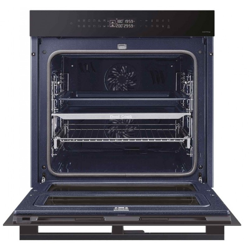 Samsung NV7B4355VAK/U4 A+ Serie 4 Dual Cook Flex Smart Oven - Zwart glas