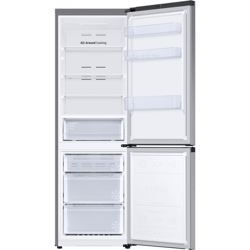 Samsung RB34C600DSA Vrijstaand 344 l D Zilver