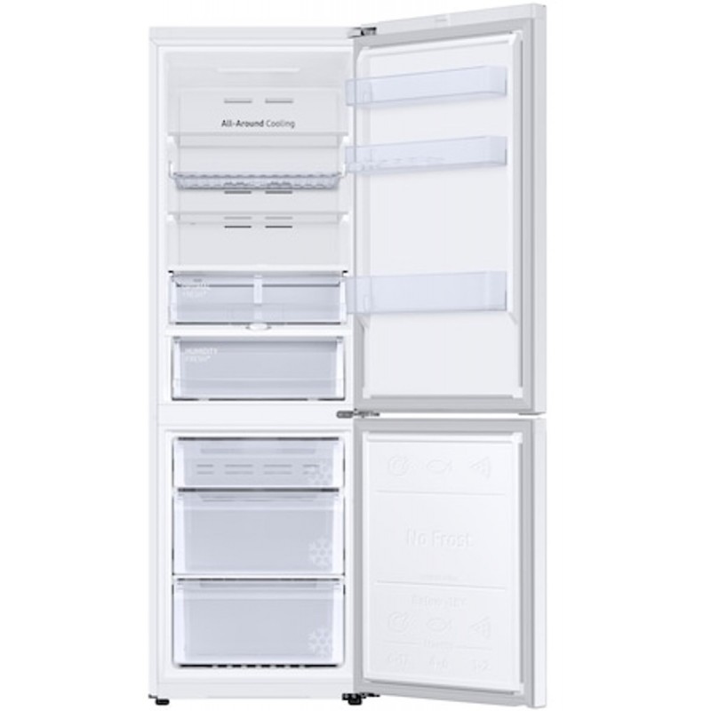 Samsung RB34C605CWW - koel-vriescombinatie - 185 cm - No Frost - Energielabel C