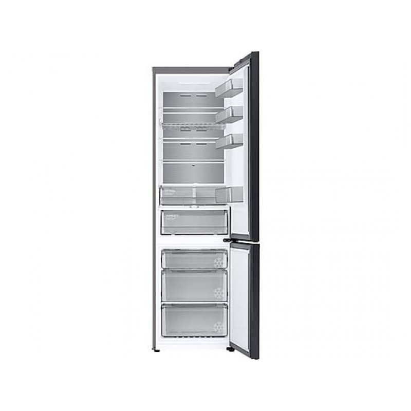 SAMSUNG RL38C7B5BS9/EG Koel-vriescombinatie op maat (Energielabel B, 387 l, 203 cm hoog, roestvrijstalen look)