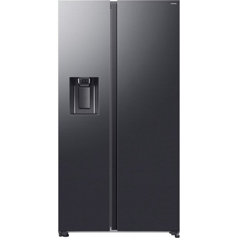 Samsung RS70F65KEF - Amerikaanse Koelkast - Vrijstaand - Zwart - Smart things - No Frost - 36 dB - Water dispenser - IJsmaker - IJsblokjesautomaat