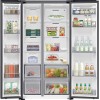 Samsung Bespoke Series 6 Amerikaanse stijl koel-vriescombinatie 50/50 Total No Frost - Zwart - RS70F65QEFEU [Energieklasse E]