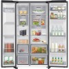SAMSUNG RS70F66KCF - Amerikaanse koelkast - breedte 91.2 cm - hoogte 178.4 cm - inhoud 634 l - NoFrost