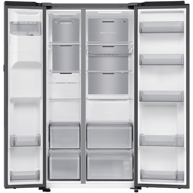 AI Home koelkast 9-serie (621L) Zilver (mat) Wifi - RS90F64EDT