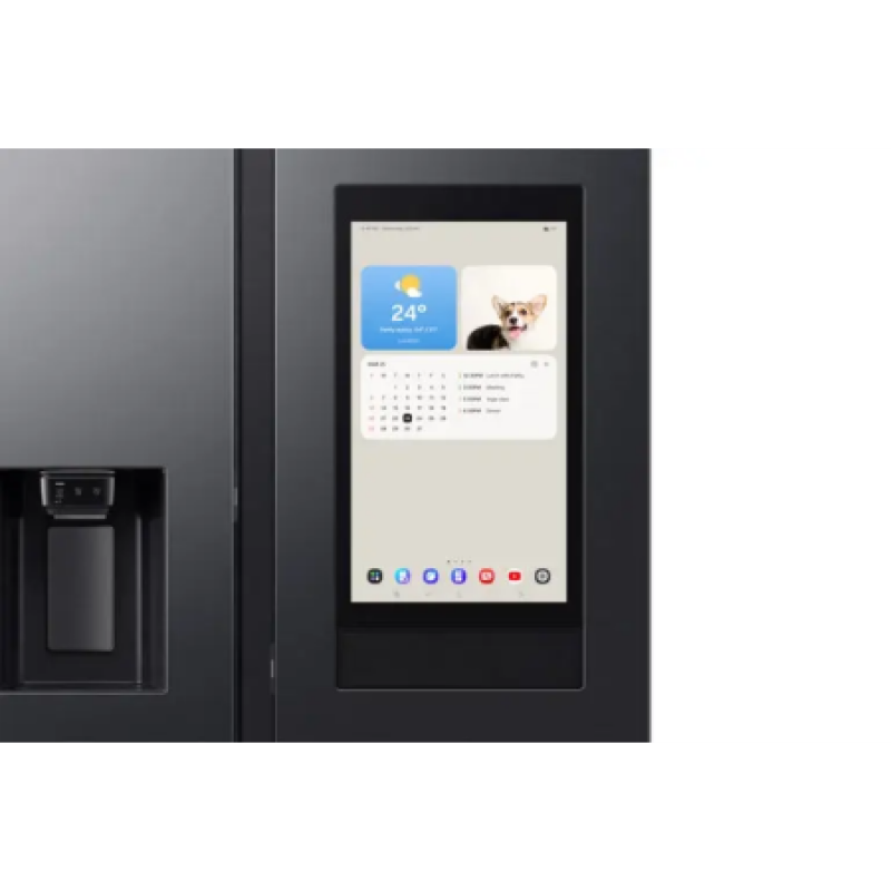 Samsung Family Hub Rs90f66bef Amerikaanse Koel- Vriescombinatie - No Frost Technologie - 634 Liter Inhoud - Twin Cooling Plus - 178 Cm - Touchscreen