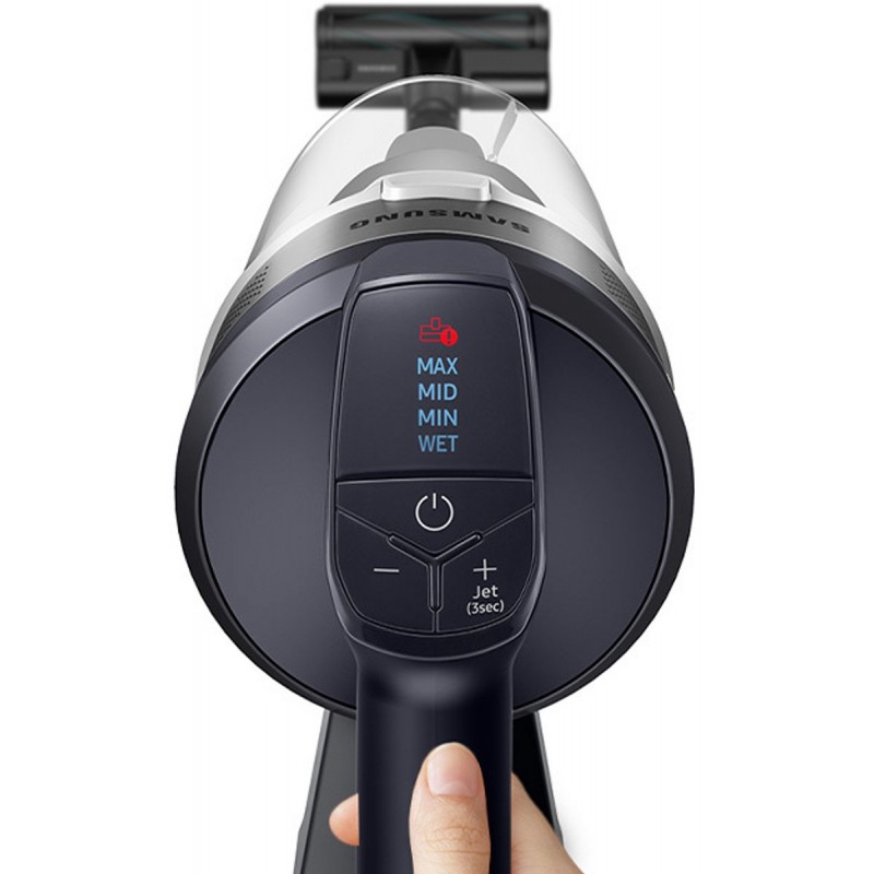 Samsung Jet 75E Pro Steelstofzuiger VS20B75ADR5 - 200 Watt - Zakloos - Pet Tool - Spinning Sweeper