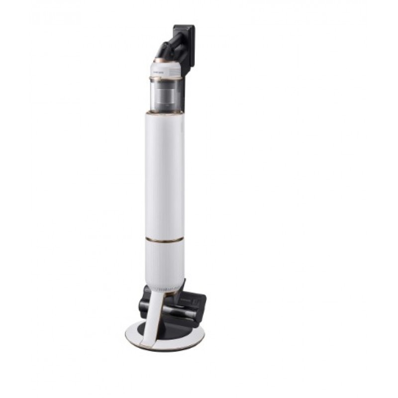 SAMSUNG VS20B95843W/GE - BESPOKE Jet Plus draadloze stofzuiger - 0,5 l - accuduur: tot 60 minuten - vervangbare accu - wit
