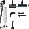SAMSUNG VS20B95843W/GE - BESPOKE Jet Plus draadloze stofzuiger - 0,5 l - accuduur: tot 60 minuten - vervangbare accu - wit