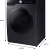 Samsung Series 6 WD90DG6B85BBU1 – Was-droogcombinatie (Zwart)