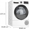 Bosch WQG133D7NL - Serie 6 - Warmtepompdroger - 8 kg