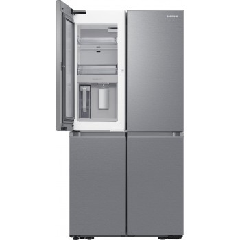 Samsung RF65DG960ESR, Vrijstaand, Multideur, Roestvrijstaal, 4 deur(en), Binnenin, Glas