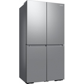 Samsung RF65DG960ESR, Vrijstaand, Multideur, Roestvrijstaal, 4 deur(en), Binnenin, Glas