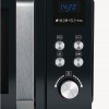 Severin MW 7752 - Combi magnetron met grill- en heteluchtfunctie - Incl. Pizzaplaat Ø 28 cm - 25 Liter - Timer en Automatische programma's - Zwart / Zilver