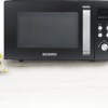 Severin MW 7752 - Combi magnetron met grill- en heteluchtfunctie - Incl. Pizzaplaat Ø 28 cm - 25 Liter - Timer en Automatische programma's - Zwart / Zilver