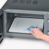 Severin MW 7761 - Solo Magnetron - vrijstaand - geen draaiplateau / meer ruimte / makkelijk schoonmaken - zwart